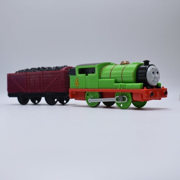 Talking Percy 2009 Thomas & Friends TrackMaster Engine Train Motorized Works - Picture 1 of 10